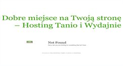 Desktop Screenshot of hosting-tanio.com